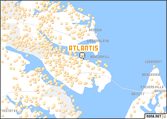 map of Atlantis