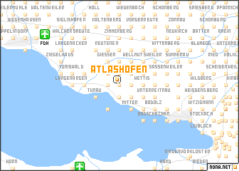 map of Atlashofen