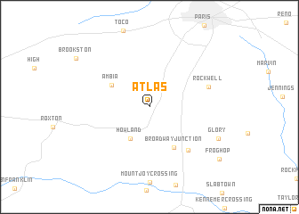 map of Atlas