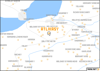 map of Atlikasy