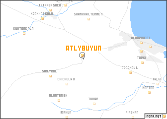 map of Atly-Buyun