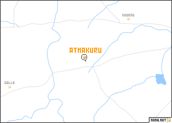 map of Atmakūru