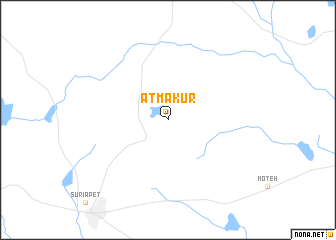 map of Atmakur