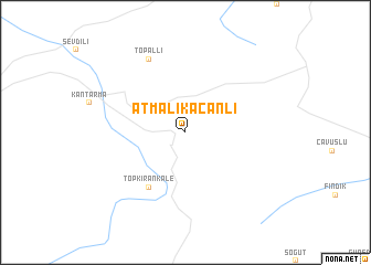 map of Atmalıkaçanlı