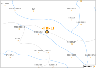 map of Atmalı