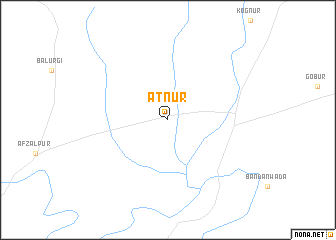 map of Atnūr