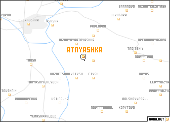 map of Atnyashka