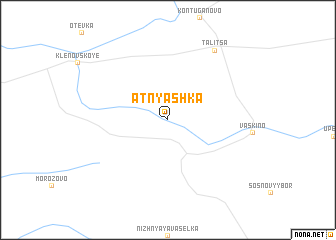 map of Atnyashka