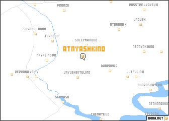 map of Atnyashkino