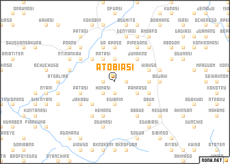 map of Atobiasi