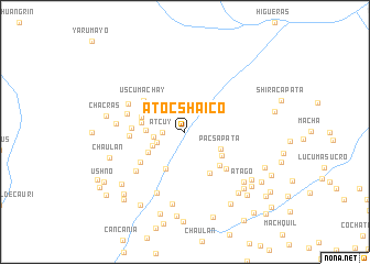 map of Atocshaico