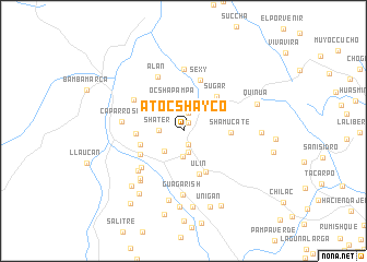 map of Atocshayco