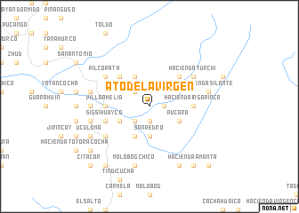 map of Ato de la Virgen