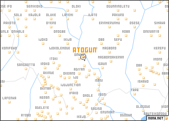map of Atogun