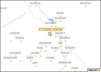 map of Atohachana