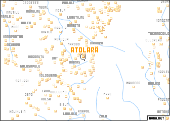 map of Atolara