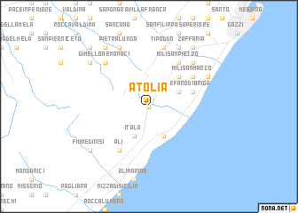 map of Atolia