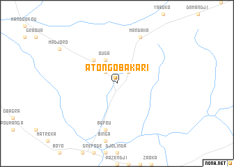 map of Atongo Bakari