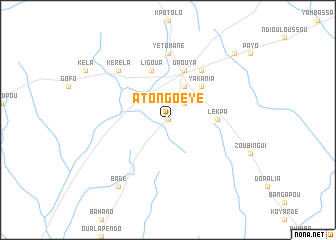 map of Atongoeyé