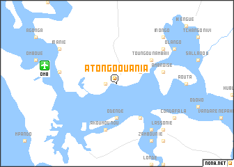 map of Atongoouania