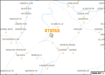 map of Atongo