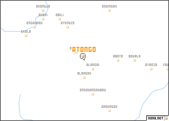 map of Atongo