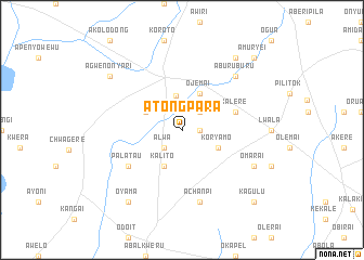 map of Atongpara