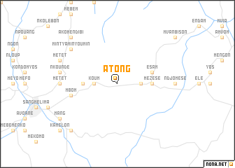 map of Atong