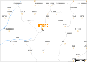 map of Atong