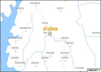 map of Atonko