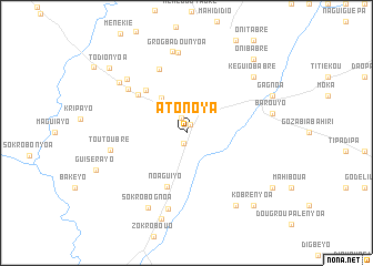 map of Atonoya