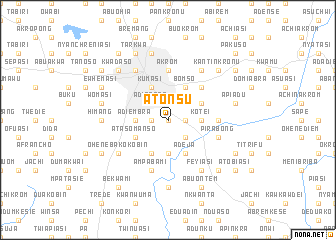 map of Atonsu
