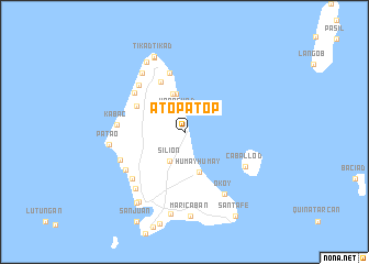 map of Atop-atop