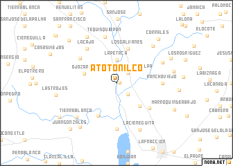 map of Atotonilco