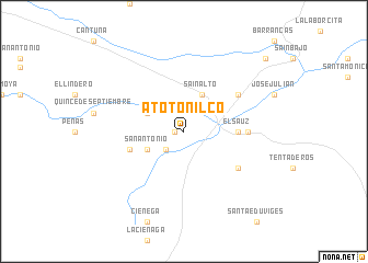 map of Atotonilco