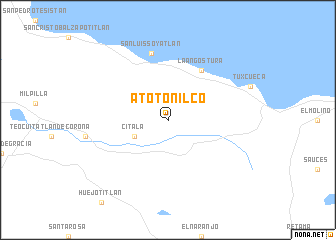 map of Atotonilco