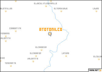 map of Atotonilco