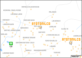 map of Atotonilco