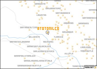 map of Atotonilco