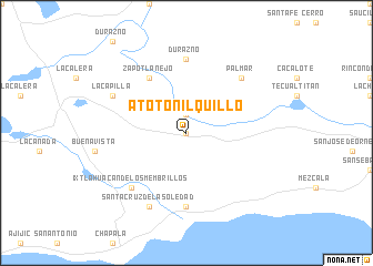 map of Atotonilquillo