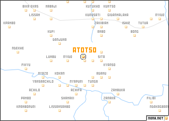 map of Atotso