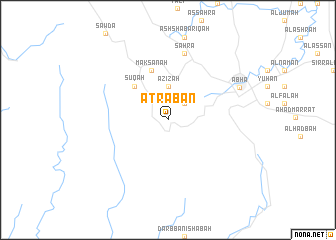 map of ‘Atrabān