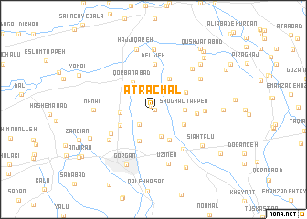 map of Atrāchāl