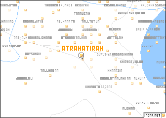 map of ‘Aţrah ‘Aţīrah