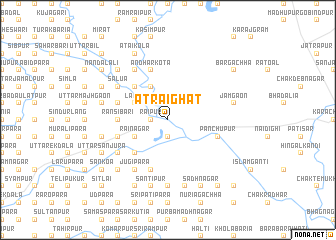 map of Atraighat