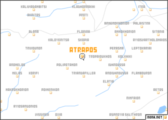 map of Atrapós