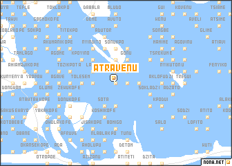 map of Atravenu