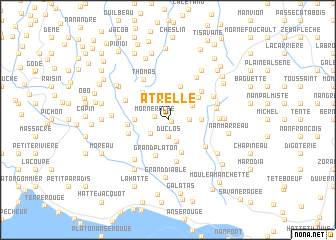 map of Atrelle