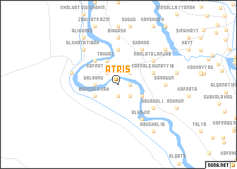 map of Atrīs