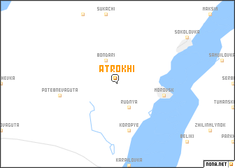 map of Atrokhi